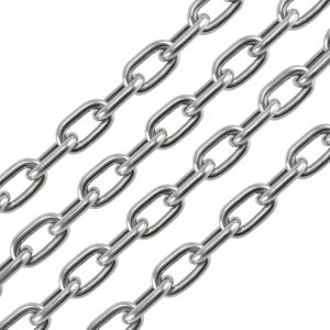 1/4 Inch x 13ft Stainless Steel Coil Chain, Heavy Duty for Towing and Hanging