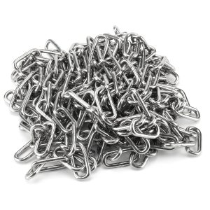 5/32 Inch x 20 Ft Stainless Steel Coil Chain for Hanging and Towing