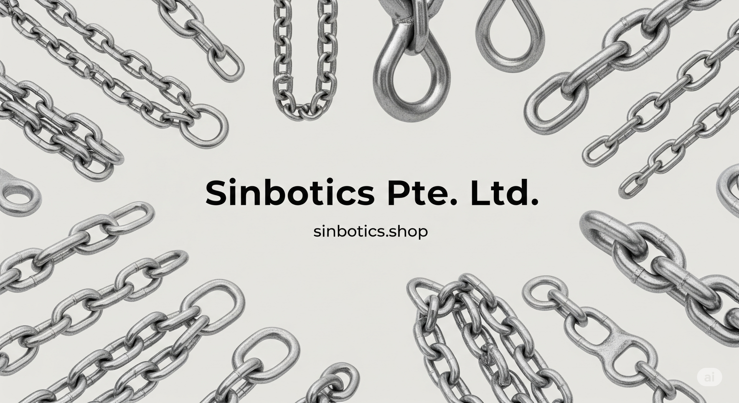 Sinbotics Pte. Ltd. - Stainless Steel Coil Chains for Towing and Hanging
